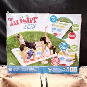 Hasbro Twister Splash Water Game for Kids Backyard Sprinkler Outdoor Games